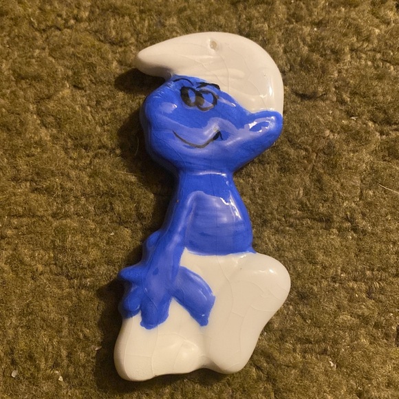 Handmade Glass Smurf - Picture 2 of 2